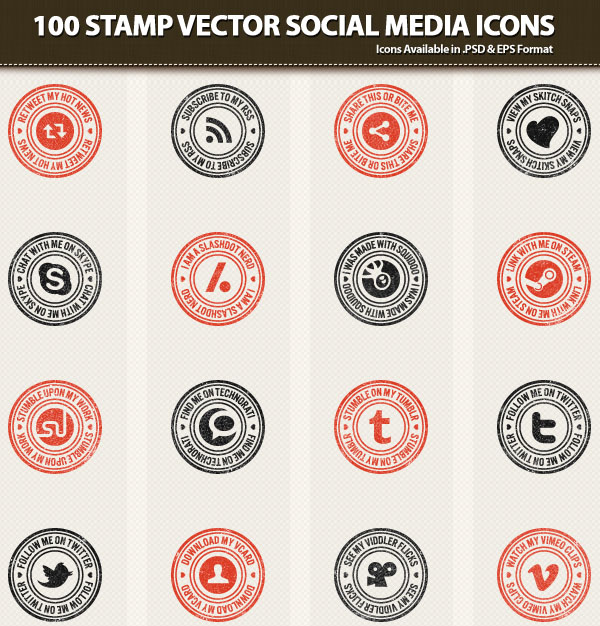 600x626 23 Free Vector Icon Packs For Social Media