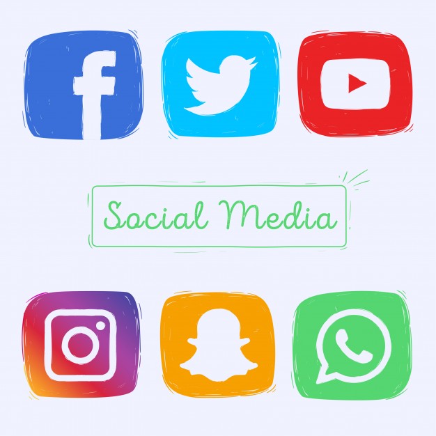626x626 Vector Icons Free Social Media