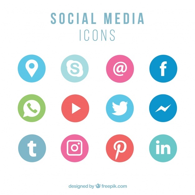 626x626 Vector Social Media Icons Radiotodorock.tk
