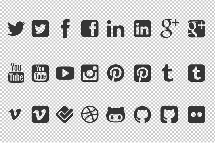 736x490 Social Media Icons Vector Free Icons