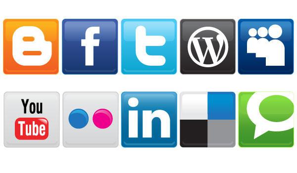 600x350 Vector Social Media Icons Free Download 123freevectors