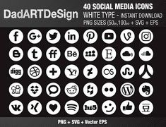 235x180 136 Best Social Media Icons Images In 2018 Design
