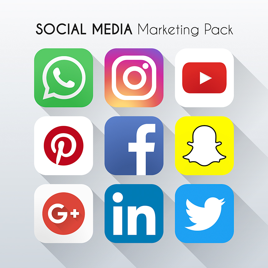 863x863 20 Free Social Media Icon Sets To Download