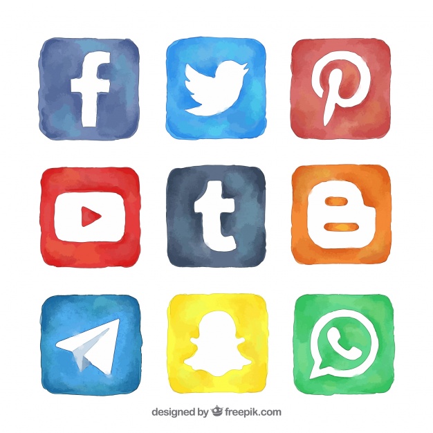 626x626 Social Media Logos Vector Pack