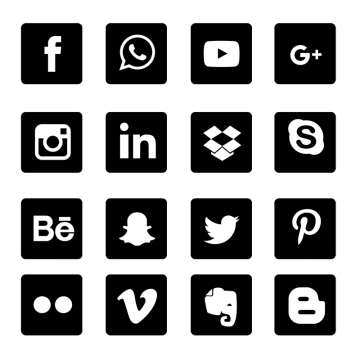 360x360 Social Media Logos Png Logo Vectors 31520 Graphic Resources For