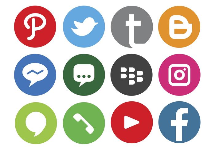 700x490 Social Media Free Vector Art
