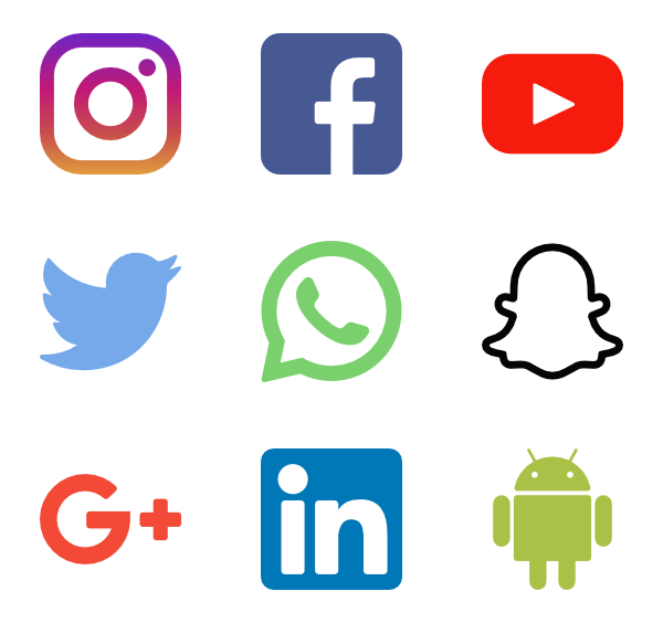 600x564 Social Media Icon Vector Free Download Social Media Logos Cool