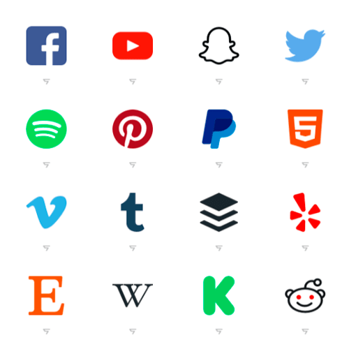 500x500 Free Social Vector Icons Download