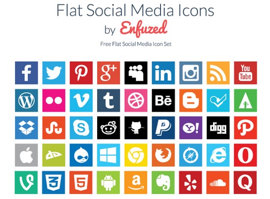 550x406 Social Media Logo Icon Vector Free Download