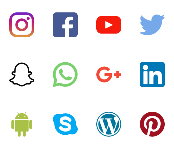 Social Media Logos Vector Free Download at GetDrawings | Free download