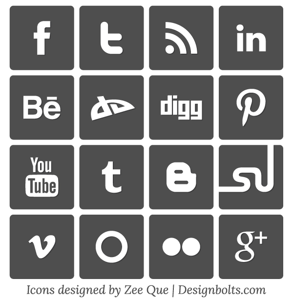 600x615 Social Media Logos Vector Social Media Icons Vector Free Download