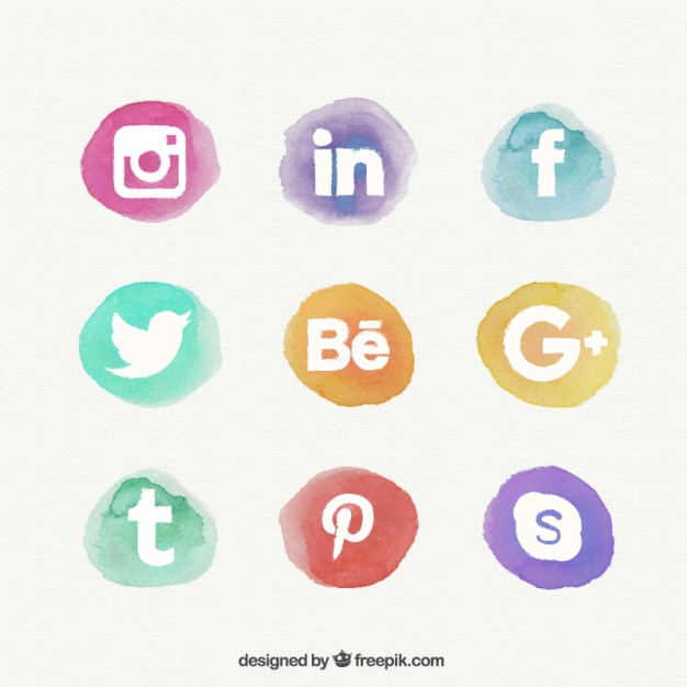 626x626 Collection Of Social Media Logos Drawings High Quality, Free
