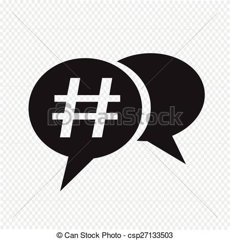 450x469 Hashtag Social Media Icon.