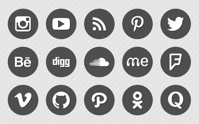 640x400 Social Media Icon Vector Png 3 Png Image