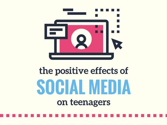 550x412 Pink Vector Social Media Technology Presentation