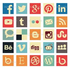 236x230 136 Best Social Media Icons Images In 2018 Design