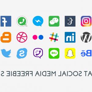 300x300 Free Vector Art Social Media Icons Arenawp