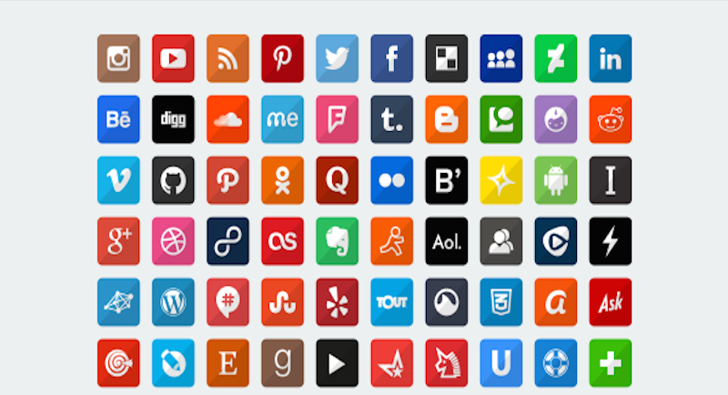 800x434 Free, High Quality Social Media Icon Sets (Something For Everyone)