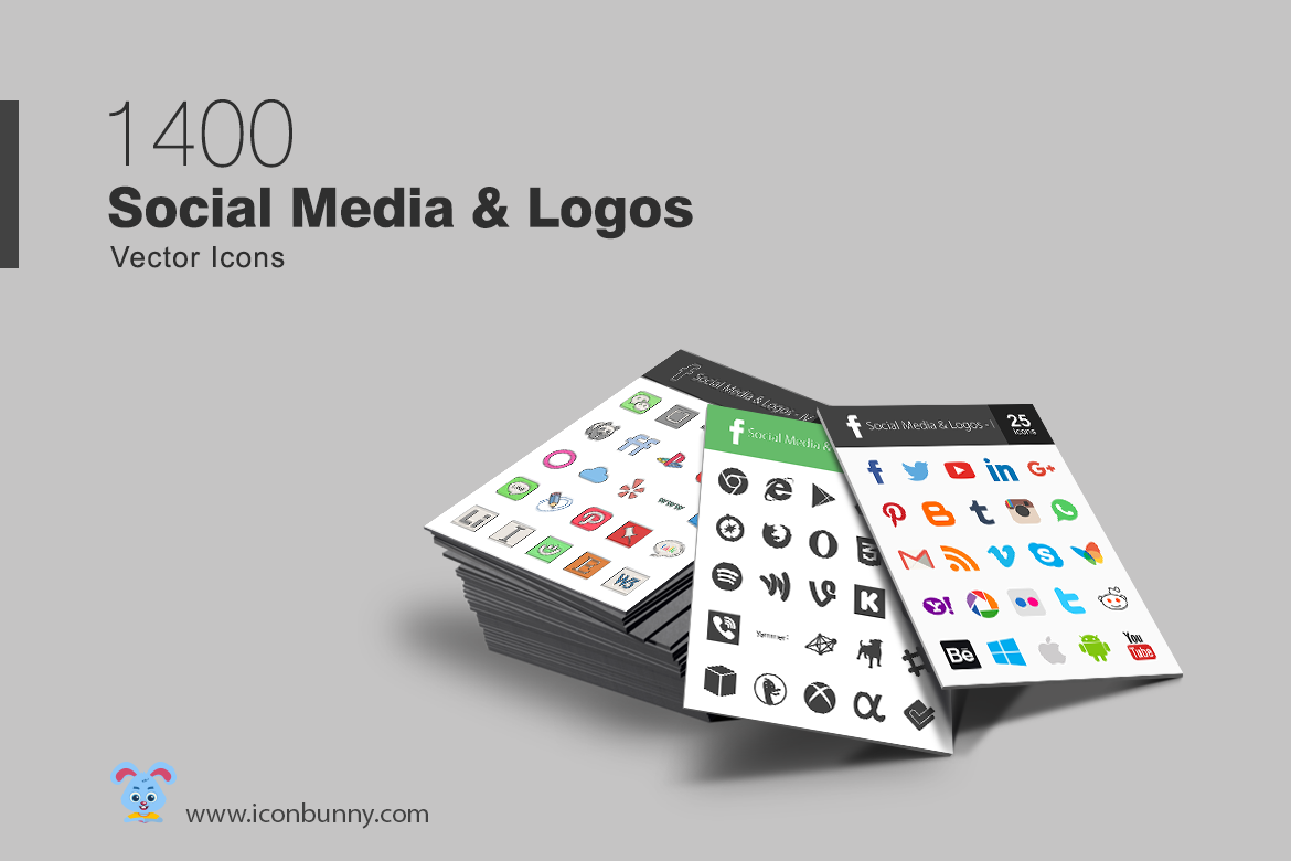 1170x780 Free Social Media And Payment Methods Icon Set Creative