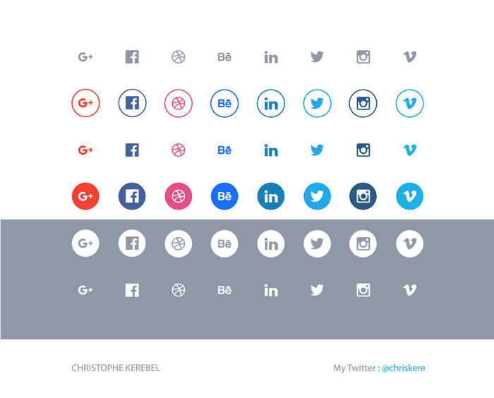 700x564 Best Free Social Media Icons In Psd And Vector