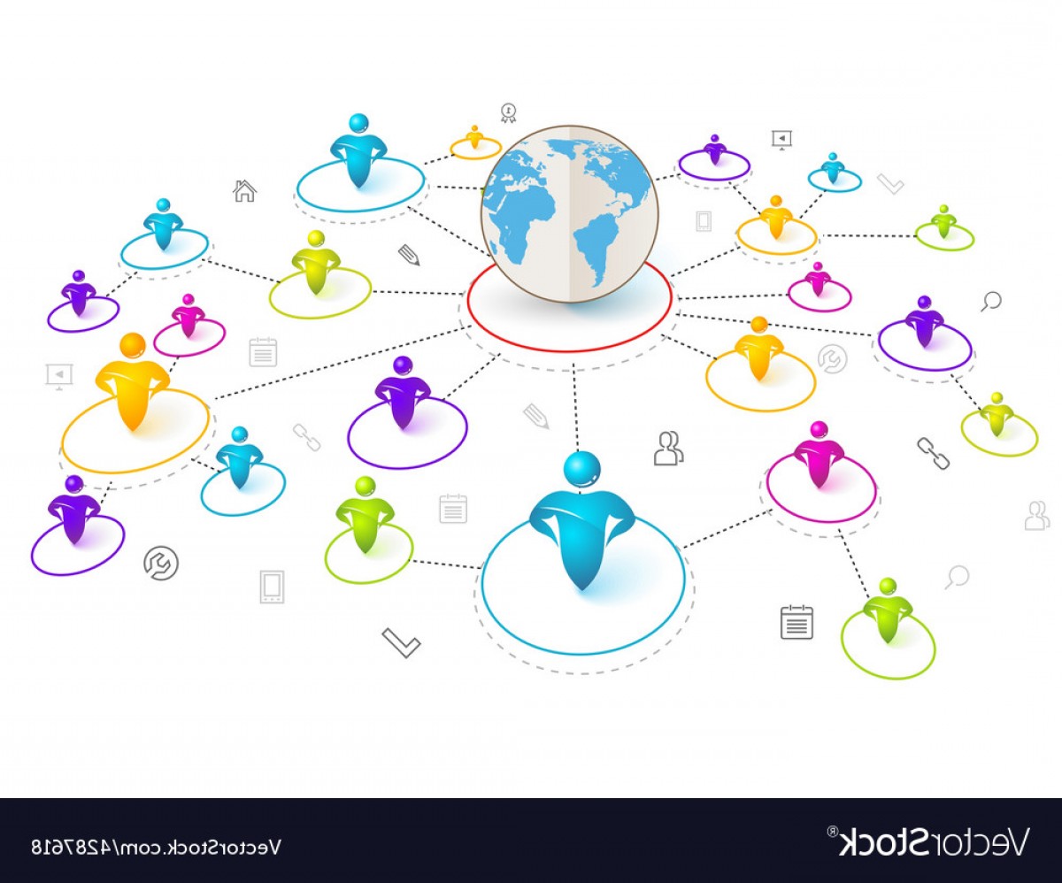 1200x998 Isometric D Social Media Network Vector Lazttweet
