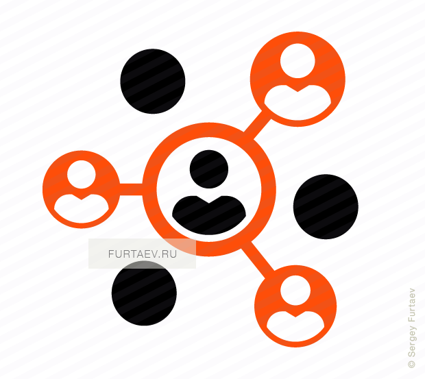 620x553 Social Connections Vector Icon