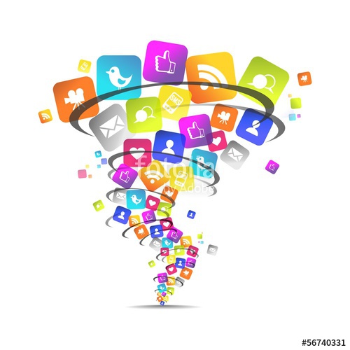 500x500 Social Media Stock Image And Royalty Free Vector Files On Fotolia