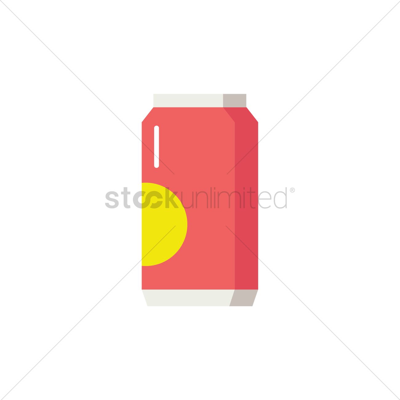 1300x1300 Soda Can Vector Image