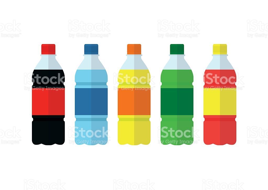 1024x724 Soda, Water And Juice Or Tea Bottles. Set Of Bottles Icons. Nature