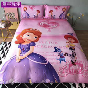 300x300 Sofia The First 4pc Fullqueen Bedding , Duvet Cover Sheet Sets
