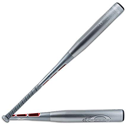 425x425 Reebok Vector O ( 11) Youth Baseball Bat (Silver, 32