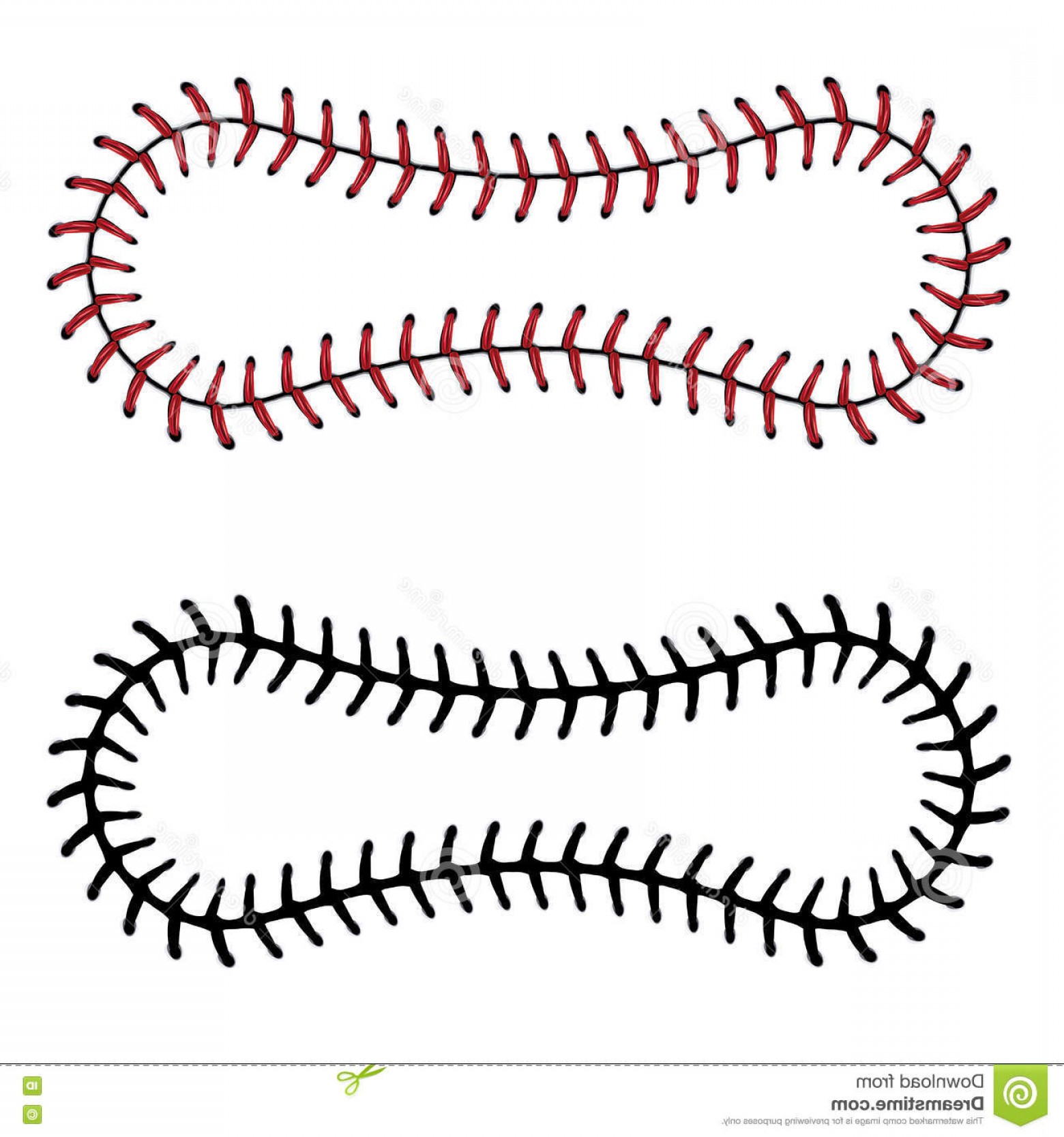 1560x1668 Stock Illustration Baseball Lace Background Softball Red Over