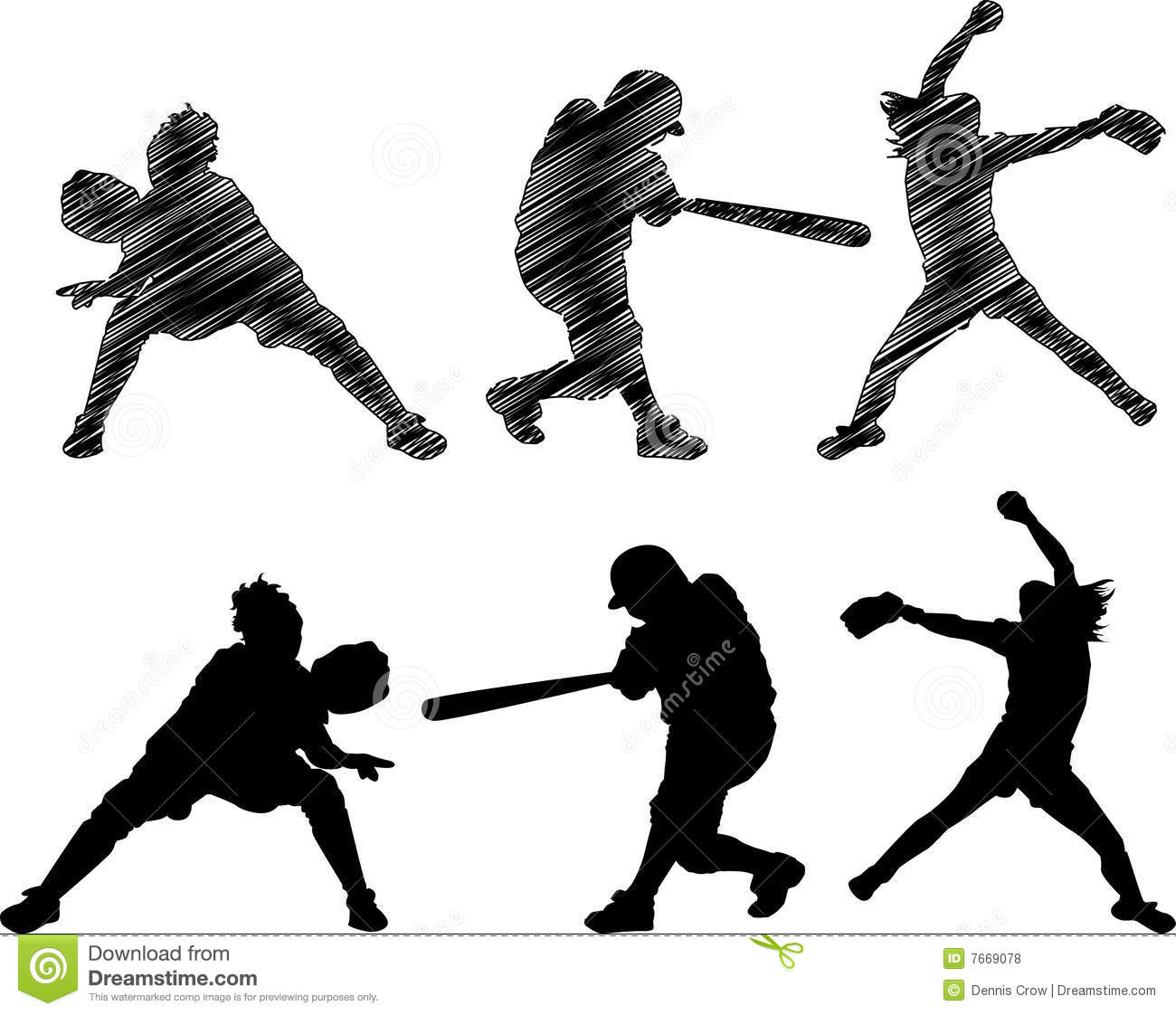 1300x1122 Softball Clipart Girl Softball ~ Frames ~ Illustrations ~ Hd