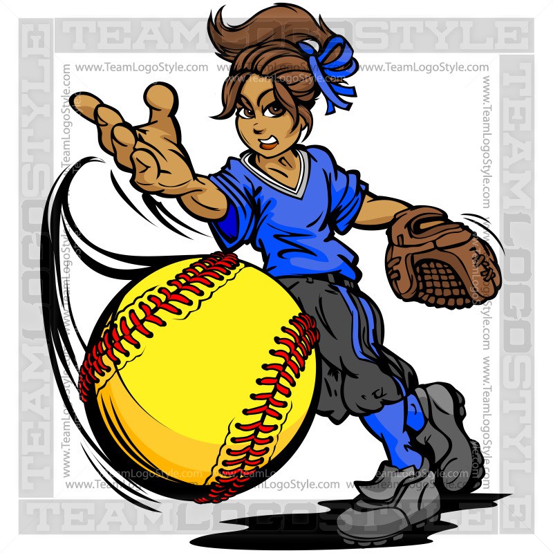 800x800 Girl Pitching Softball
