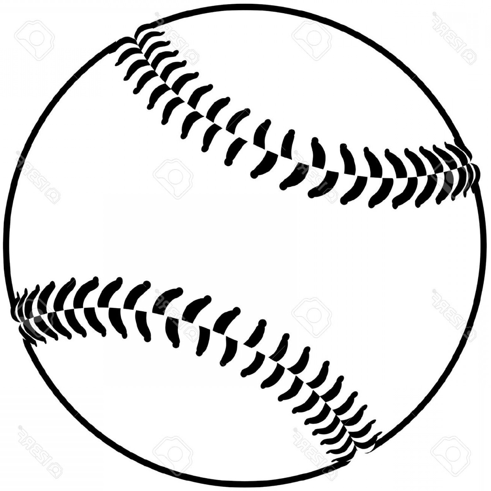 1560x1560 Softball Clipart Black And White Drawn Baseball Createmepink