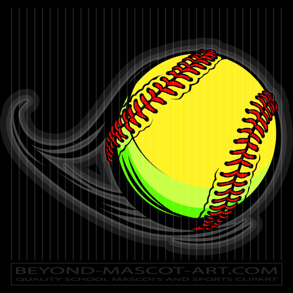 Softball Vector at GetDrawings | Free download