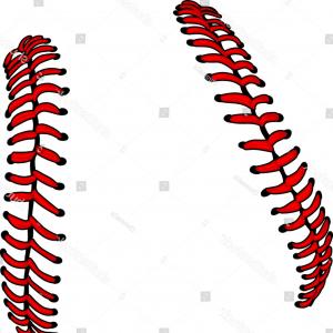 300x300 Baseball Laces Softball Vector Image Lazttweet