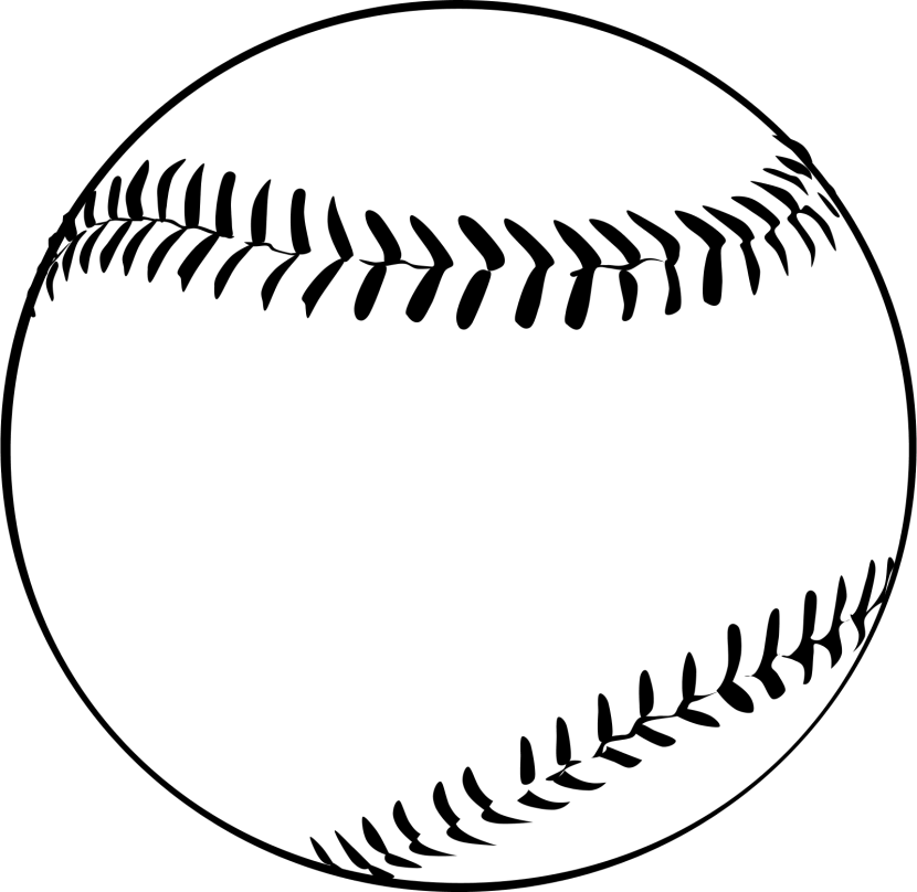 830x808 Vector Softball