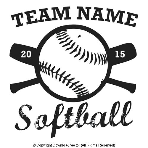 500x500 Softball Designs Vector Art Sports Design For Nails
