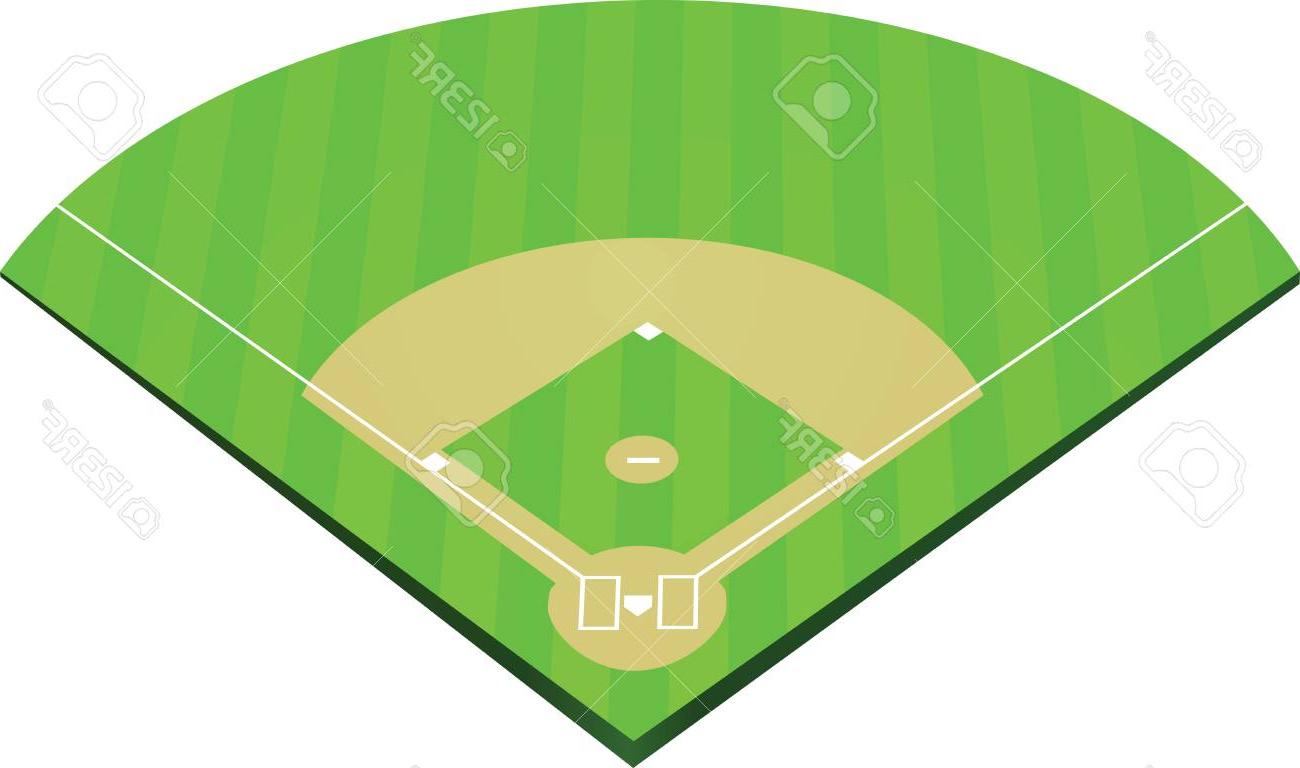 1300x768 Best Softball Diamond Vector Library Free Vector Art, Images