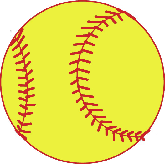 Softball Vector Free