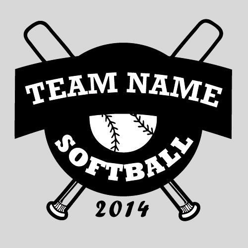500x500 Softball Vector Clipart Free Clip Art Images Library