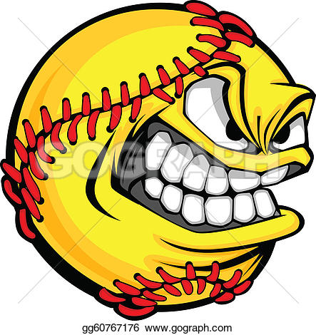 443x470 Flaming Softball Transparent Download