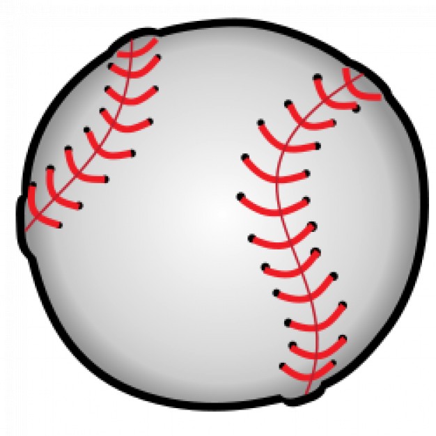 626x626 Baseball Vector Free Download