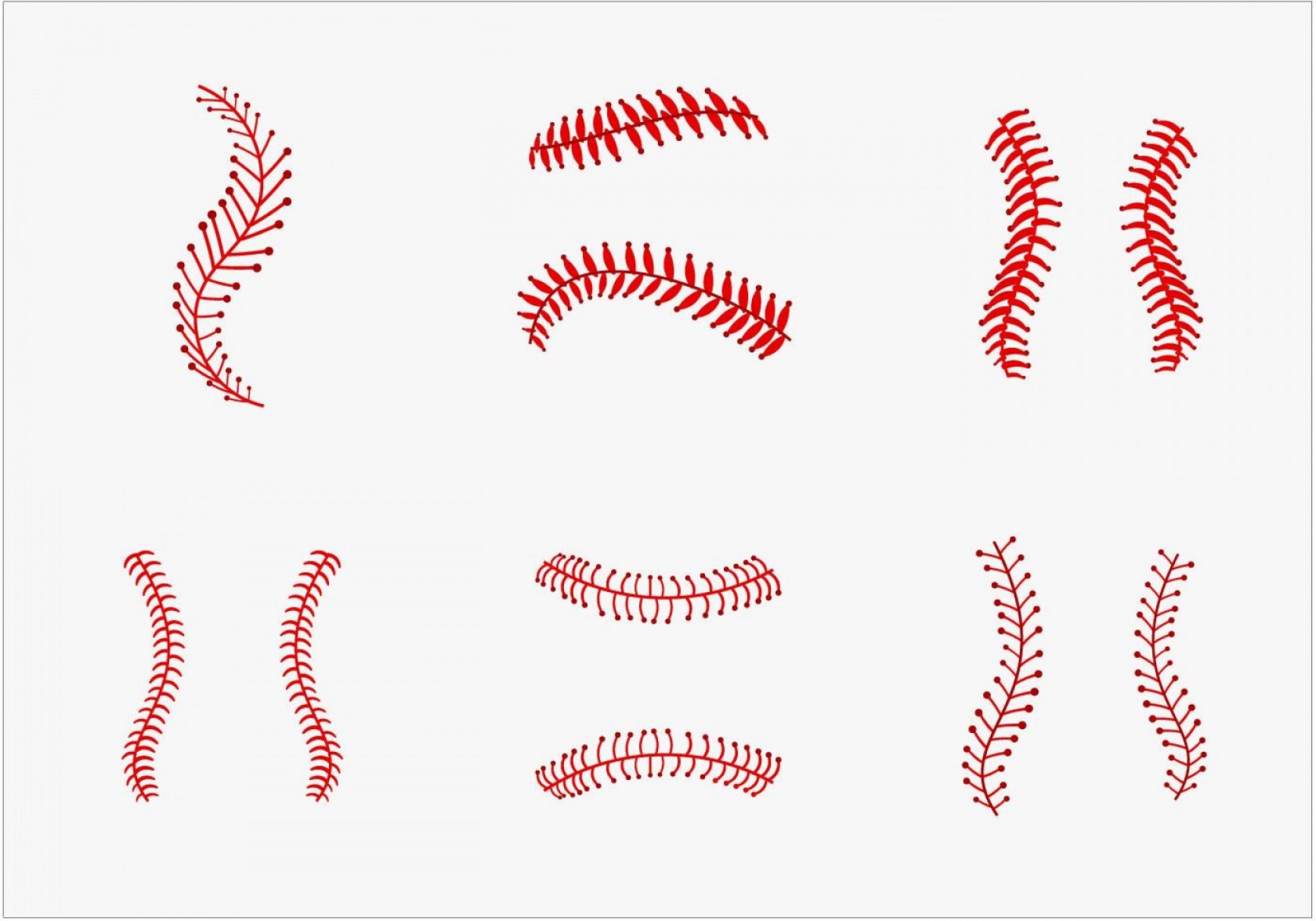 2016x1411 Softball Laces Vector Art B W Lazttweet