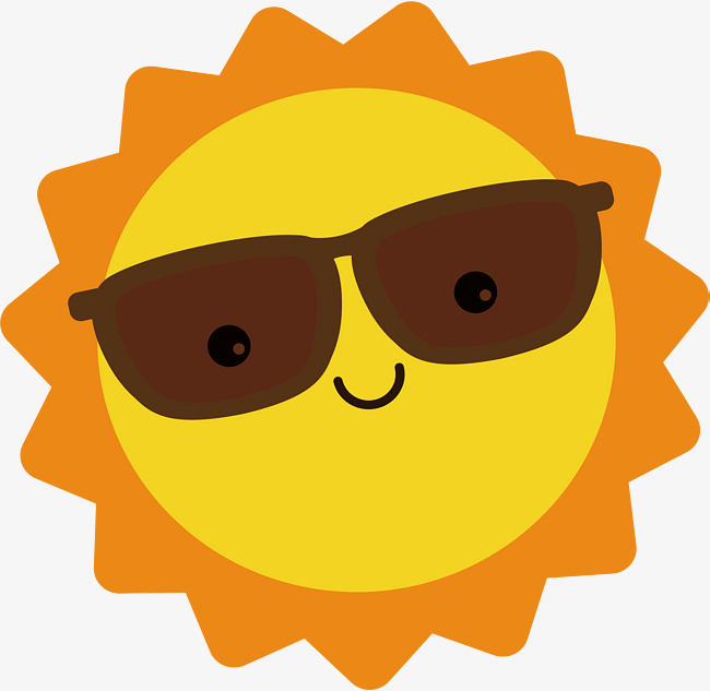 650x633 The Sun Wearing Glasses, Sun Clipart, Vector Png, Sun Png And