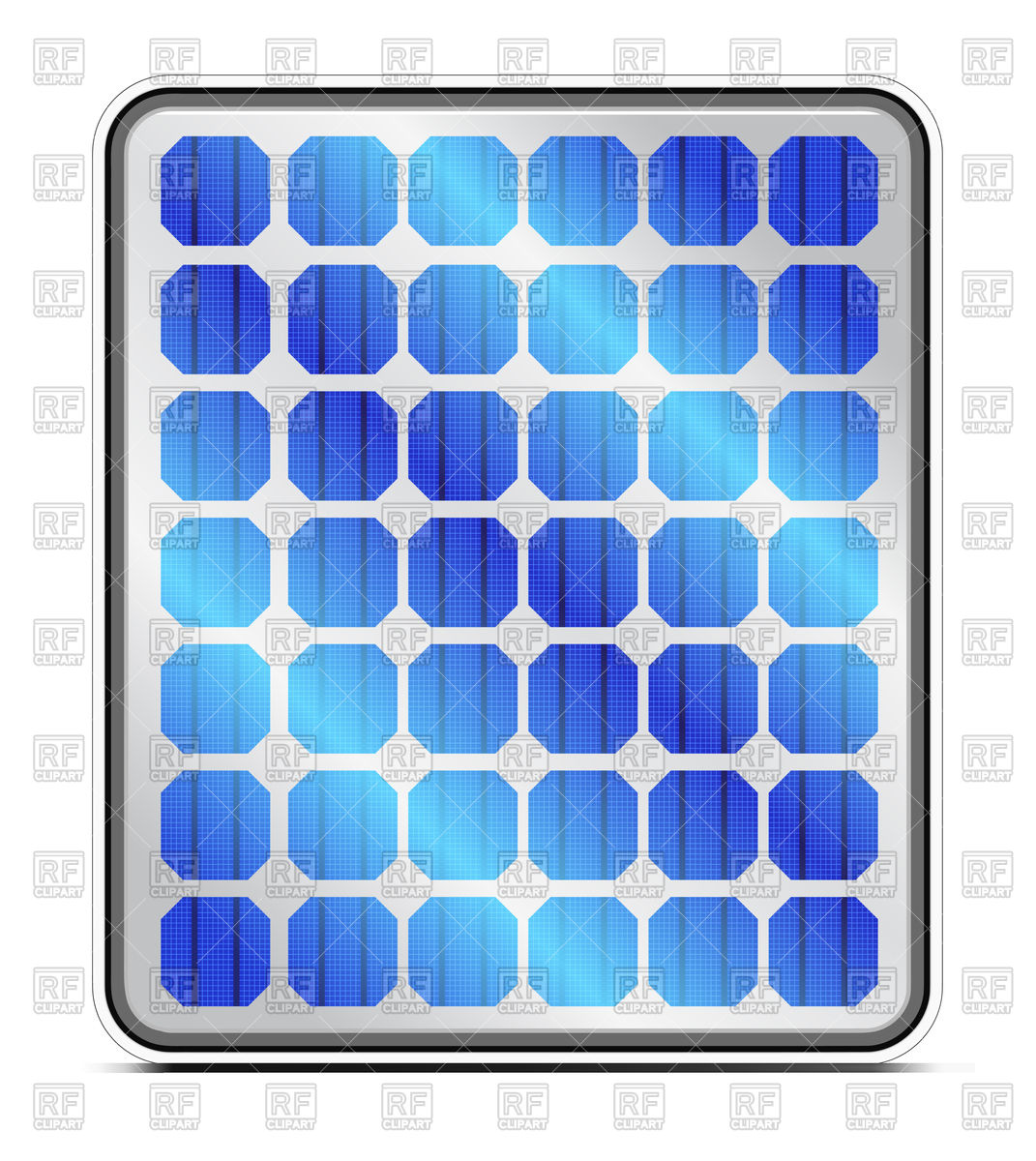1071x1200 Solar Panels Vector Image Vector Artwork Of Technology