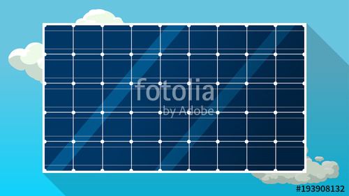 500x281 Solar Panels Vector Background Stock Image And Royalty Free