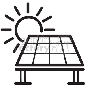 300x300 Royalty Free Solar Panel Vector Icon 398546 Icon