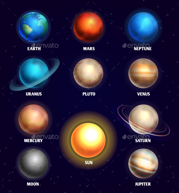 Solar System Vector at GetDrawings | Free download